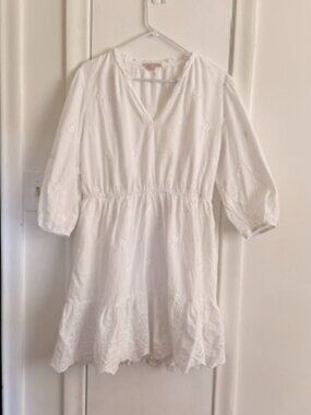 NWOT Knox Rose White Eyelet Dress